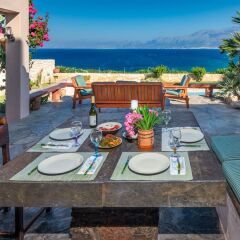 Отель Aegean Blue Villa питание