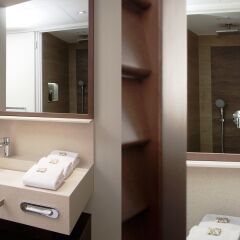 Отель Gio – ehemals Hotel Herzog Германия, Мюнхен - 4 отзыва об отеле, цены и фото номеров - забронировать отель Gio – ehemals Hotel Herzog онлайн ванная фото 2