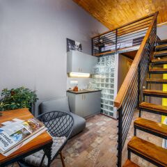 Mezzanine Hotel Одесса комната для гостей