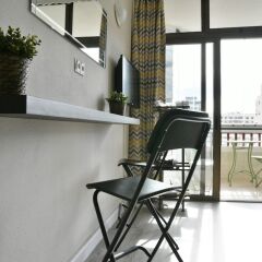Отель Palmeras Apartamento 1 Dormitorio Испания, Фуэнхирола - отзывы, цены и фото номеров - забронировать отель Palmeras Apartamento 1 Dormitorio онлайн балкон
