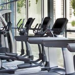 Отель Aloft Tulsa Downtown США, Талса - отзывы, цены и фото номеров - забронировать отель Aloft Tulsa Downtown онлайн фитнесс-зал фото 4