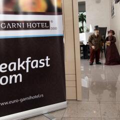 Отель Euro Garni Hotel Сербия, Белград - отзывы, цены и фото номеров - забронировать отель Euro Garni Hotel онлайн интерьер отеля фото 3
