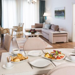 Отель Turkuaz Suites в номере