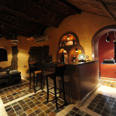 Отель Kasbah Hotel Tombouctou Марокко, Мерзуга - отзывы, цены и фото номеров - забронировать отель Kasbah Hotel Tombouctou онлайн гостиничный бар