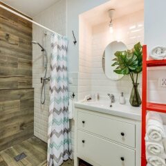Апартаменты Lion Apartments - MALIBU Studio ванная фото 2