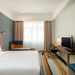 Отель Holiday Inn Express Shenzhen Luohu Китай, Шэньчжэнь - отзывы, цены и фото номеров - забронировать отель Holiday Inn Express Shenzhen Luohu онлайн комната для гостей