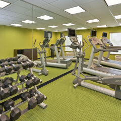 Отель Fairfield Inn And Suites By Marriott Columbus West Колумбус фитнесс-зал фото 3