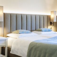 Отель Pienzenau Am Schlosspark Италия, Меран - отзывы, цены и фото номеров - забронировать отель Pienzenau Am Schlosspark онлайн комната для гостей фото 3