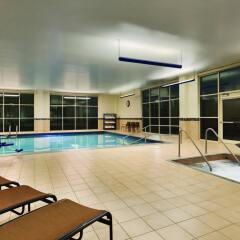 Отель Hilton Columbus/Polaris Колумбус фитнесс-зал фото 2