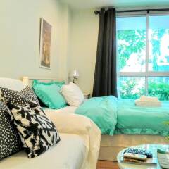Апартаменты Apartment At Bangkok Near Pool Бангкок комната для гостей фото 3