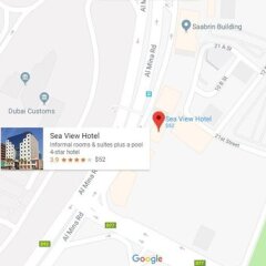 Sea View Hotel Дубай спортивное сооружение