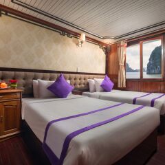Отель Halong Lavender Cruises комната для гостей фото 5