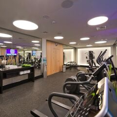 Отель Crowne Plaza Berlin - Potsdamer Platz фитнесс-зал фото 2