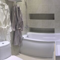 Гостиница Boutique Hotel Orynbor Казахстан, Нур-Султан - отзывы, цены и фото номеров - забронировать гостиницу Boutique Hotel Orynbor онлайн ванная