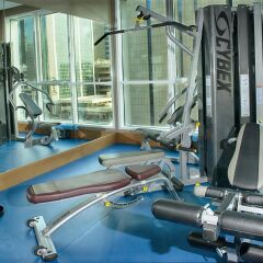 Отель TRYP by Wyndham Abu Dhabi City Centre фитнесс-зал