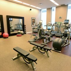 Отель Hilton Columbus Downtown США, Колумбус - отзывы, цены и фото номеров - забронировать отель Hilton Columbus Downtown онлайн фитнесс-зал фото 2