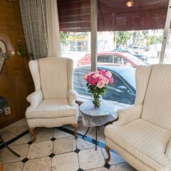 Отель Hollywood Downtowner Inn США, Лос-Анджелес - отзывы, цены и фото номеров - забронировать отель Hollywood Downtowner Inn онлайн интерьер отеля