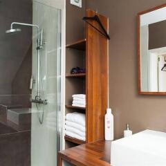 Отель Smartflats Boverie Gate Flats Бельгия, Льеж - отзывы, цены и фото номеров - забронировать отель Smartflats Boverie Gate Flats онлайн ванная фото 2
