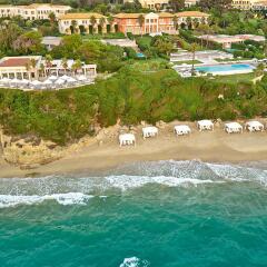 Отель Mandola Rosa, Grecotel Exclusive Resort Греция, Андравида-Киллини - 1 отзыв об отеле, цены и фото номеров - забронировать отель Mandola Rosa, Grecotel Exclusive Resort онлайн пляж