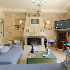 Отель Skalani Stone Houses комната для гостей фото 4
