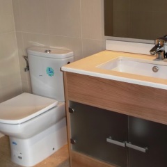 Отель Apartaments AR Caribe Испания, Льорет-де-Мар - отзывы, цены и фото номеров - забронировать отель Apartaments AR Caribe онлайн ванная