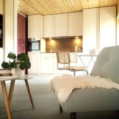 Апартаменты Tromsø City Apartments комната для гостей