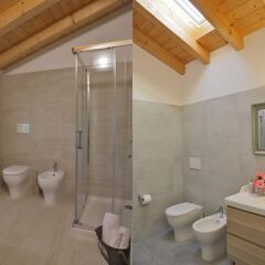 Отель B&B La Fonte Прамаджоре ванная