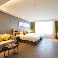 Отель The Mulian Urban Resort Hotels Nansha комната для гостей фото 5