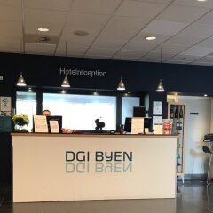 Отель DGI Byens Hotel Дания, Копенгаген - отзывы, цены и фото номеров - забронировать отель DGI Byens Hotel онлайн интерьер отеля