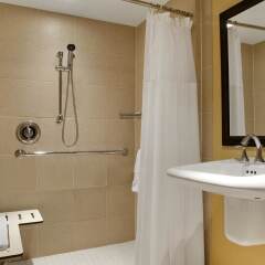 Отель Hilton Washington DC/Rockville Hotel & Executive Meeting Center США, Роквилль - отзывы, цены и фото номеров - забронировать отель Hilton Washington DC/Rockville Hotel & Executive Meeting Center онлайн ванная