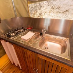 Отель Camping Bungalows El Far ванная фото 2
