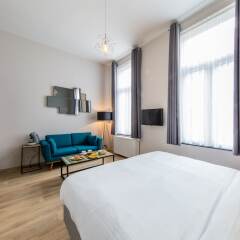 Отель Urban Suites Brussels Schuman Бельгия, Брюссель - отзывы, цены и фото номеров - забронировать отель Urban Suites Brussels Schuman онлайн комната для гостей фото 3