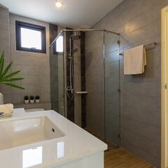 Отель Sam-kah Villa Jade Таиланд, Самуи - отзывы, цены и фото номеров - забронировать отель Sam-kah Villa Jade онлайн ванная фото 2