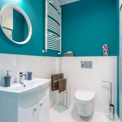Отель Chill Apartments InCity Польша, Варшава - отзывы, цены и фото номеров - забронировать отель Chill Apartments InCity онлайн ванная фото 2