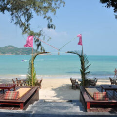 Отель Samui Honey Cottages Beach Resort пляж фото 2