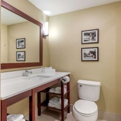 Отель Comfort Suites Downtown Канада, Виндзор - отзывы, цены и фото номеров - забронировать отель Comfort Suites Downtown онлайн ванная