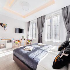 Отель Six Suites Польша, Гданьск - отзывы, цены и фото номеров - забронировать отель Six Suites онлайн комната для гостей фото 4