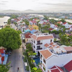 Отель Green Hill Villa Хойан пляж
