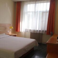 Отель Home Inn Hotel Xian Xiangzimiao Street Китай, Сиань - отзывы, цены и фото номеров - забронировать отель Home Inn Hotel Xian Xiangzimiao Street онлайн комната для гостей фото 2