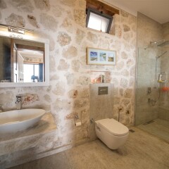 Villa Sur by Akdenizvillam Турция, Калкан - отзывы, цены и фото номеров - забронировать отель Villa Sur by Akdenizvillam онлайн ванная фото 2