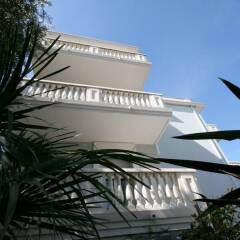 Отель Residence Mimosa Римини вид на фасад фото 2