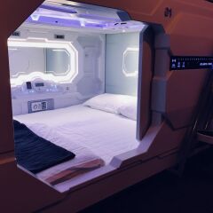 Отель Atlantis Pods at Chinatown Сингапур удобства в номере фото 2