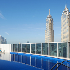 dusitD2 kenz Hotel Dubai Дубай бассейн