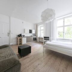 Апартаменты City Apartment Charlottenburg Berlin Берлин комната для гостей фото 2
