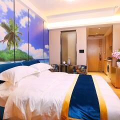 Апартаменты Guangzhou Chimelong Heefun International Service Apartment Гуанчжоу комната для гостей