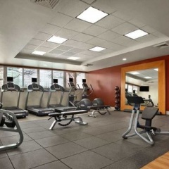 Отель Hilton New York JFK Airport США, Нью-Йорк - отзывы, цены и фото номеров - забронировать отель Hilton New York JFK Airport онлайн фитнесс-зал фото 2