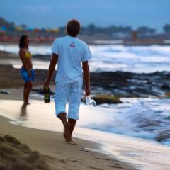 Malia Bay Beach Hotel & Bungalows пляж