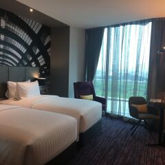 Отель Mercure Bangkok Makkasan Бангкок комната для гостей фото 5