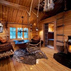 Отель Engholm Husky Design Lodge комната для гостей