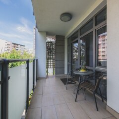 Отель P&O Apartments Fabryczna Польша, Варшава - отзывы, цены и фото номеров - забронировать отель P&O Apartments Fabryczna онлайн балкон